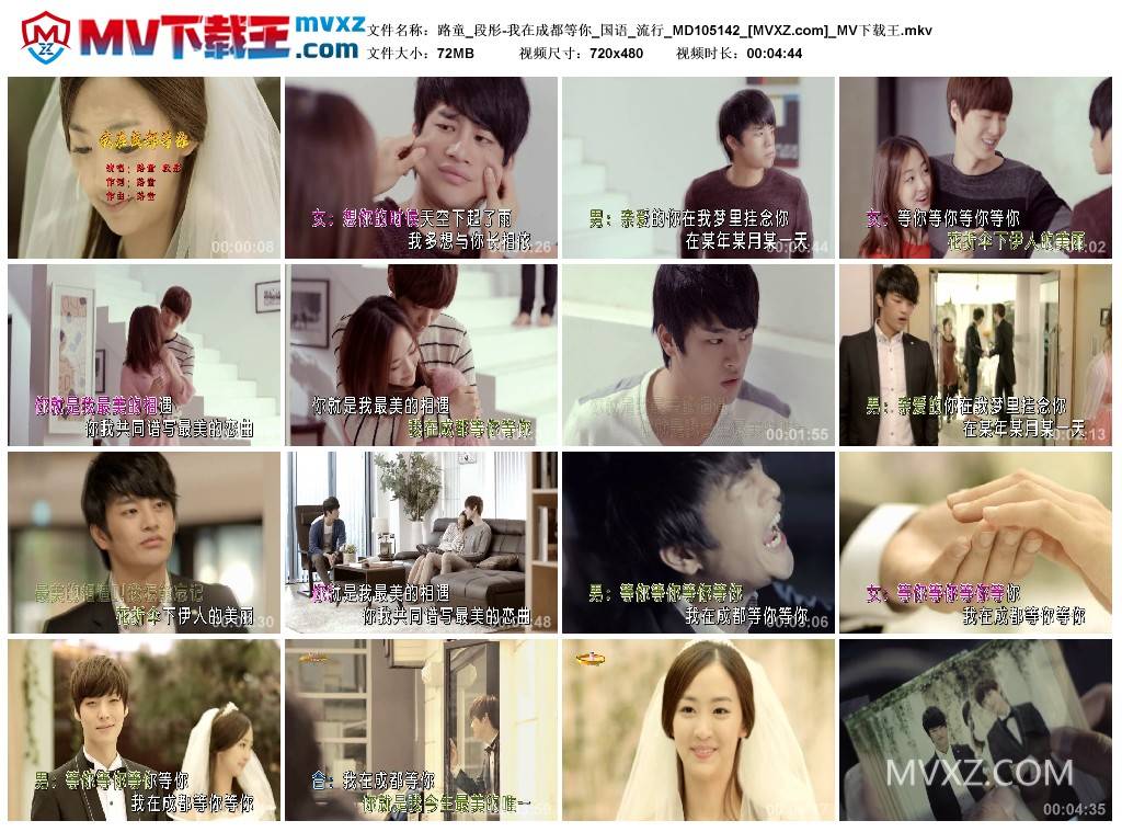 路童_段彤-我在成都等你_国语_流行_MD105142